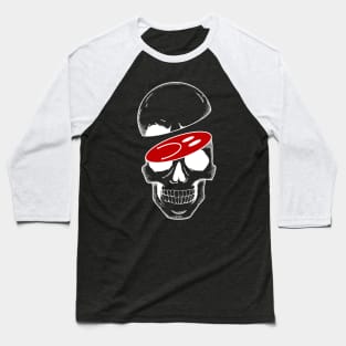 Sad skull Baseball T-Shirt